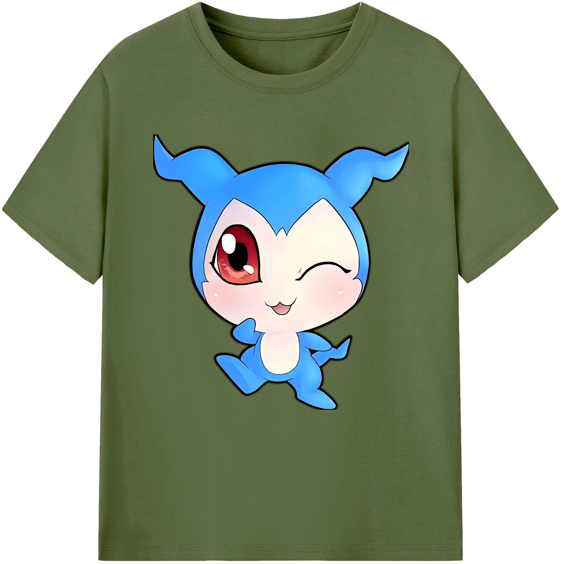 （画像用） Digimon デジタルモンスター/デジモン 綿100％半袖Tシャツ（フロントプリント）
